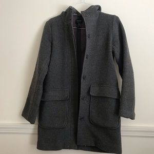 American Eagle hooded pea coat